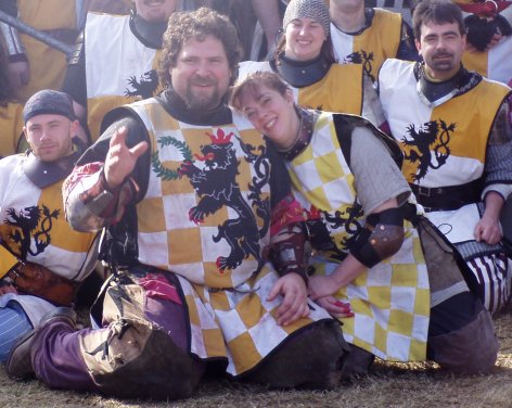 Davin and Groa at Estrella 2003