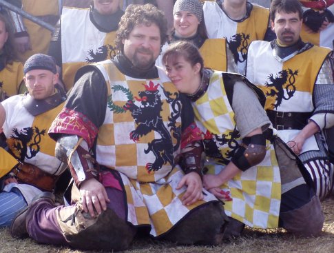Another picture of Davin and Groa at Estrella 2003