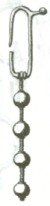 Drawing of a bead row pendant &copy; Huszka J�zsef A Magyar Tur�ni Ornamentika T�rtenete Budapest: Megjelenik Nyers Csaba mag�nkiad�s�ban, 1996